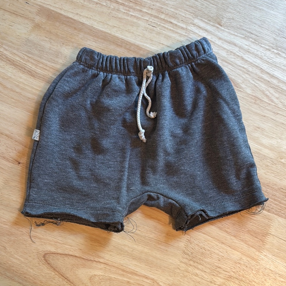 Gray Kids Casual Shorts